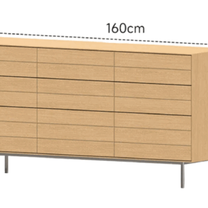 Woody Select木製9マス多収納キャビネット