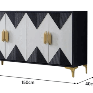 幾何学デザインモダンキャビネット