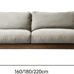 Woody Prime Oak スクエアクッションソファ【カスタマイズ可】