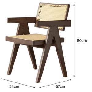 Woody Auraラタン調チェア
