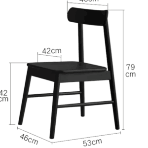 Woody Aura天然木ダイニングチェア