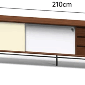 Woody Prime Boxツゲ材 ツートーン木製テレビボード