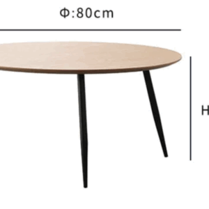 北欧風シンプル丸テーブル