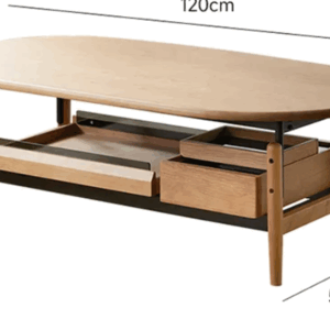 チェリー材 天然木コーヒーテーブル