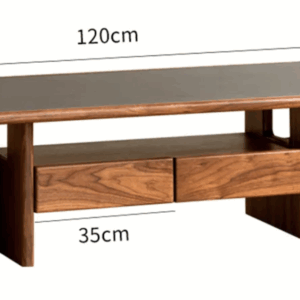 Woody Prime Walnut ウォールナット材 セラミック天板ローテーブル